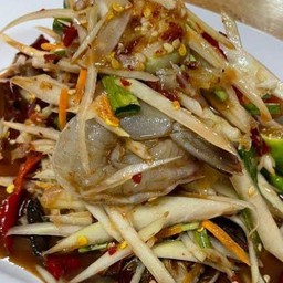 ตำกุ้งสด