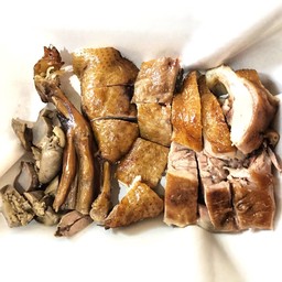 เป็ดสับชุดเล็ก (เป็ดเชอร์รี่ 1/4 ตัว)