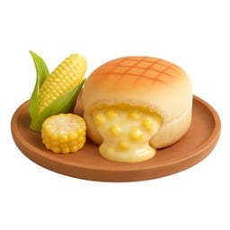 ขนมปังปิ้ง ครีมข้าวโพด