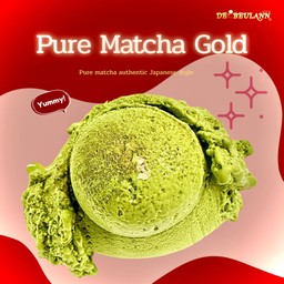 Pure Matcha Gold [ 16 oz. Pint Gelato ]