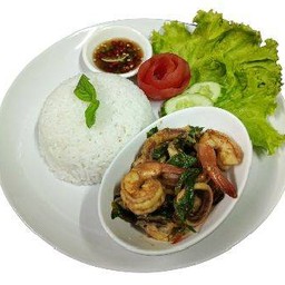 ข้าวทะเลกระเพรา
