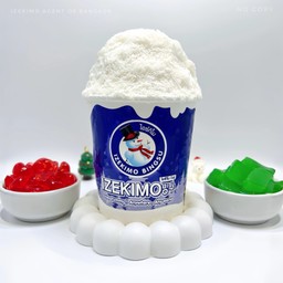 บิงซู+วุ้นมะพร้าว+เยลลี่แดง