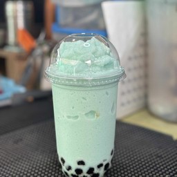 นมสดมิ้นต์ปั่น