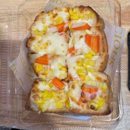 ปังแผ่นข้าวโพดปูอัดชีส