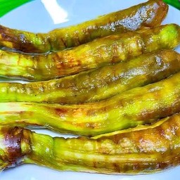 มะเขือยาวเผา(เลือกน้ำพริกได้)