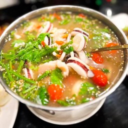 หมึกนึ่งมะนาว