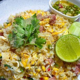 ข้าวผัดไข่+หมูส้มโบราณ