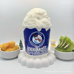 บิงซู+มะม่วง+กีวี่