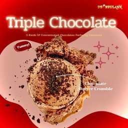 [Best Seller] Triple Chocolate 1 Cups Gelato