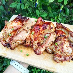 [อร่อยซ่ากับโค้ก] ไก่อบหอมๆไร้กระดูก +  โค้ก ออริจินัล (กระป๋อง) 