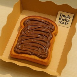 ปังปิงเนยน้ำตาลราด ช็อกโกแลตนูเทลล่า