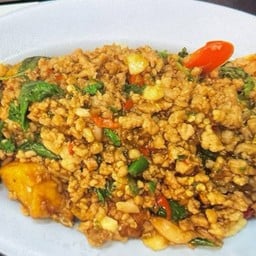 กะเพราเต้าหู้หมูสับ