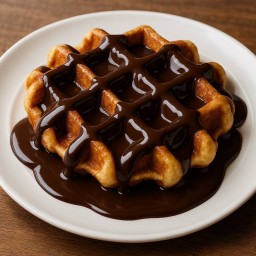 ดูโอ้ช็อกโกแลต ครอฟเฟิล