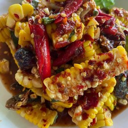 ตำข้าวโพดปูปลาร้า