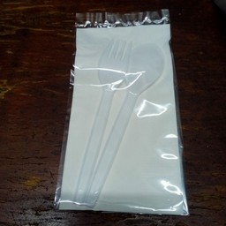 ช้อนส้อม & กระดาษเช็ดปาก