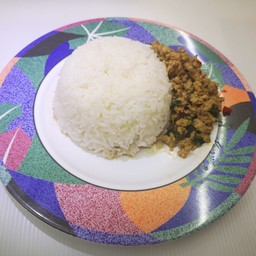 ข้าวผัดกระเพราหมูสับ, ไก่สับ