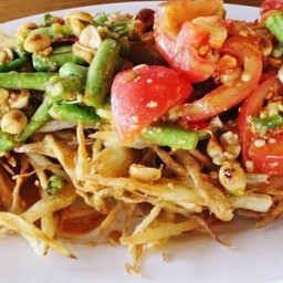 ตำไทยเผือกทอด