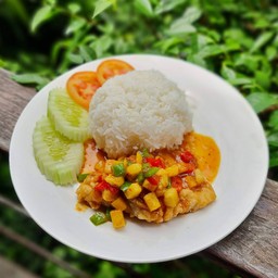 ข.ปลาน้ำดอกไม้สามรส