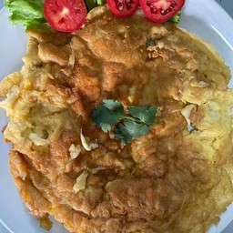 ไข่เจียวหมูสับ ราดข้าว