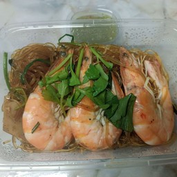 กุ้งอบวุ้นเส้น