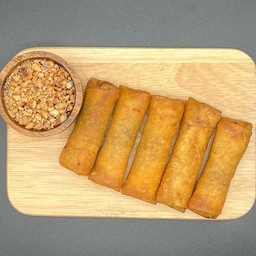 ปอเปี๊ยะทอดไส้ผัก(เจ)