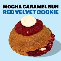 Mocha Caramel Bun Red Velvet Cookie