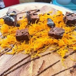 แยมช็อกโกแล็ต บราวนี่ ฝอยทอง