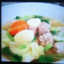 แกงจืดเต้าหู้หมูสับ