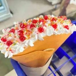 วิปครีม เยลลี่แดง เม็ดเรนโบว์