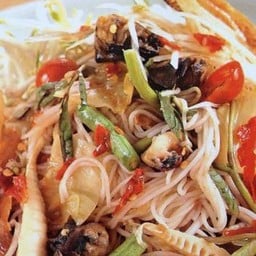 ส้มตำแซ่บนัวส์ & ยำปากเจ่อ  สาขา บางปูนคร นครบางปู (ตรงข้ามร้านพวงเบ็ตเล็ต