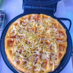 วาฟเฟิลชีสทะลัก