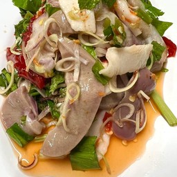 พล่าเครื่องในหมู