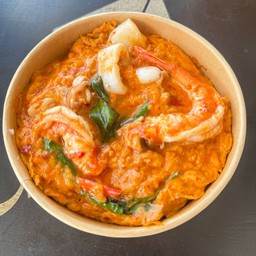 ข้าวห่อหมกทะเลไข่ข้น