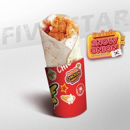 Chicken Wrap Snow Onion