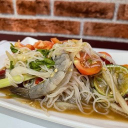 ตำซั่วกุ้งสดปลาร้า