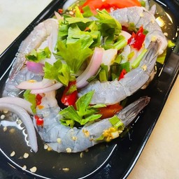ยำกุ้งสด