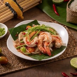 ตำหลวงพระบางกุ้งสะดุ้ง