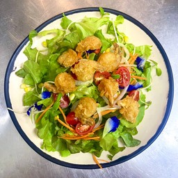 สลัดกุ้งกรอบ