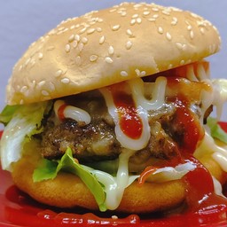 เบอร์เกอร์หมูทะลัก ไซต์M