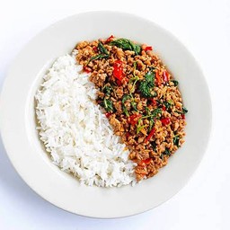 ข้าวกะเพราหมูสับ