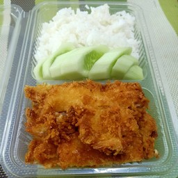 ข้าวไก่ทอด