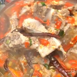 ต้มเล้งพริกแห้งคั่ว