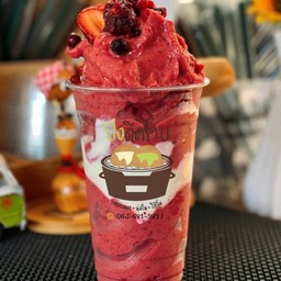 ราสเบอรรี่โยเกิร์ตสมูทตี้