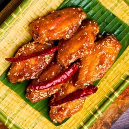 ปีกไก่ทอดคำสะออน