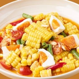 ตำข้าวโพดไข่เค็ม