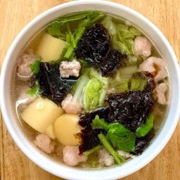 ต้มจืดหมูสาหร่าย