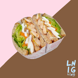 แซนด์วิช อกไก่ ไข่ต้ม