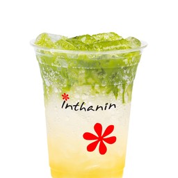 มัทฉะน้ำผึ้งมะนาวโซดา