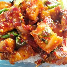 ป้ารินอาหารตามสั่ง ข้าวขาหมู