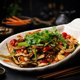 ยำฟองเต้าหู้สาหร่าย